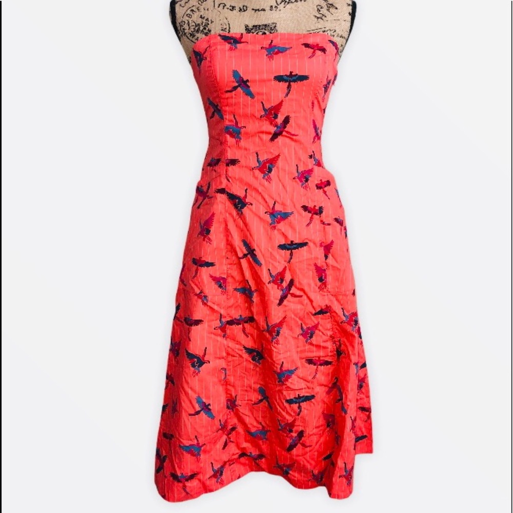 Strapless dress